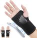 BeltAvenue Holding B.V. Orthèse de poignet réglable avec stabilisateur amovible en métal - Support de poignet pour sport, canal carpien, arthrite, tendinite - Main droite