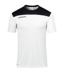 UHLSPORT Chemise fonctionnelle noir / blanc