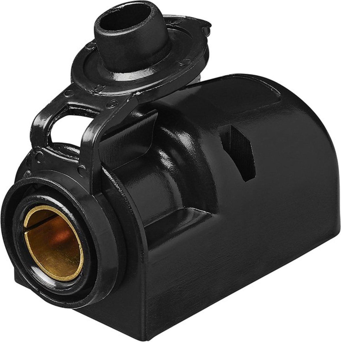 ProPlus Opbouwdoos Voor Normstekker Din 12/24 Volt 16 Ampère Zwart