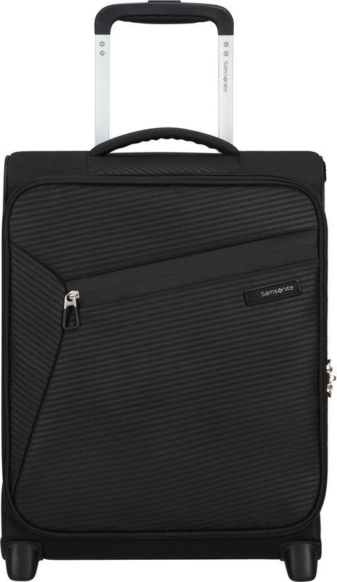 Samsonite Litebeam Underseater 45cm - Black - 2-wiel - Handbagage - rPet