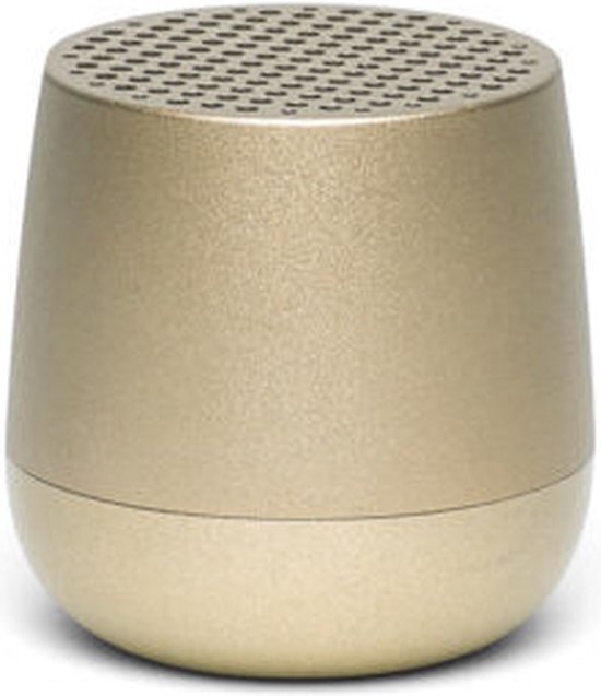 Lexon Mino+ mini Bluetooth Speaker Draadloos Oplaadbaar Soft Gold goud