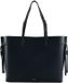 FURLA Ava Tote Leren Schoudertas - Ink Blue