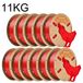 PLA+ Filament, 1,75 mm - filament pour imprimante 3D - Tolérance ±0,03 mm - Matériau PLA Plus - Bobine de 11 kg - Haute stabilité dimensionnelle - Rouge