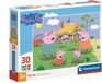 Clementoni Puzzel 30 Stukjes Peppa Pig Kinderpuzzel Vanaf 3 Jaar