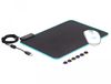 DeLOCK 12554 Souris Noir Caoutchouc 35 x 26 cm