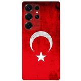 Samsung Drapeau turquie siliconen hoesje compatibel met Galaxy S25 Ultra