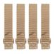 Maxpedition 3 Inch TacTie Khaki 4 Pack