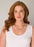 BASE LEVEL CURVY Amina Top - White - maat 3(52)