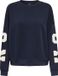 Only Trui Onlsweat L/s Back/sleeve Print Swt 15356793 Night Sky/birch Houston Print Dames Maat - S
