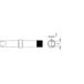 Weller 4PTC8-1 Soldeerpunt Platte vorm Grootte soldeerpunt 3.2 mm Lengte soldeerpunt: 33 mm Inhoud: 1 stuk(s)