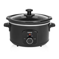 Tristar VS-3915 Slowcooker - 3,5 l - Schwarz - Drehregler - 4 Personen - Edelstahl