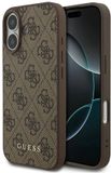 Guess 4G Classic Backcover hoesje - geschikt voor Apple iPhone 17 - Bruin
