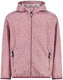 CMP Waterdichte jas met micro-patronen meisje, 12 jaar, Polyester, Dageraad roze