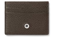 Graf von Faber-Castell creditcardhouder donkerbruin