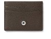 Graf von Faber-Castell creditcardhouder donkerbruin