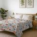 bedrukte Acquerello bedrukte zomer quilt "FANTASY", polyester vulling, 260x270cm