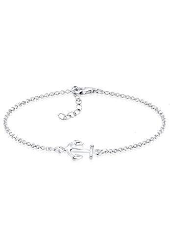 Elli Armbanden Dames Anker Maritiem in 925 Sterling Zilver