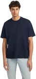 Guess Jeans Oversize Logo Emb T-shirt Met Korte Mouwen Blauw L Man