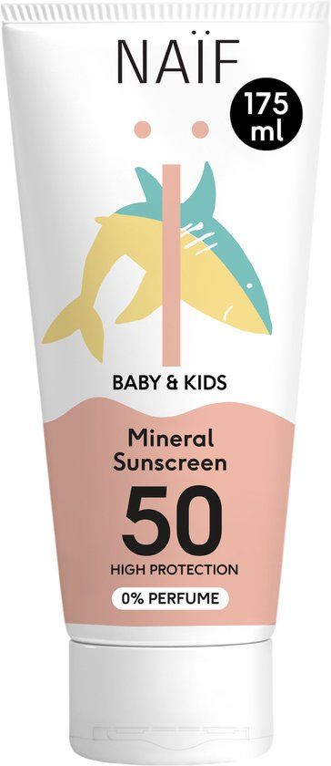 Naïf Minerale Zonnebrandcrème Baby & Kids SPF50 175ml