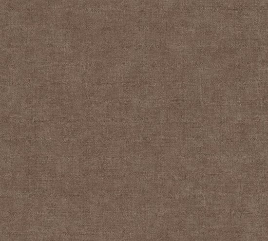 Living Walls Structuur Behang - Uni - Bruin Rood - Vliesbehang - 10,05m x 0,53m