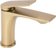 REA Moderne wastafelkraan in geborsteld goud – Avalon serie