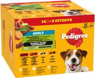Pedigree Hondenvoer Nat Adult Selectie in Saus Multipack 24x100 gr