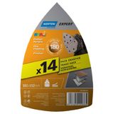 Norton Expert schuurbladen 102 x 152 mm korrel 180 set van 14