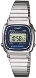 Casio Vintage dameshorloge, zilverkleurig, model LA670WEA-2EF