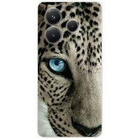 Xiaomi Siliconen hoesje - Compatibel met Xiaomi Redmi Note 14 5G - ontwerp oeil de leopard