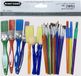 Cleopatre 260161 Penseelset, 25 stuks, Meerkleurig
