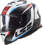 LS2 FF800 Storm II Racer Integraalhelm Rood Blauw Maat S