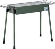 Outsunny Houtskoolgrill - Roestvrij Staal - 94x39x70cm - Donkergroen