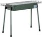 Outsunny Houtskoolgrill - Roestvrij Staal - 94x39x70cm - Donkergroen