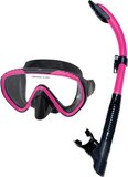 IST Sports Scope Snorkel Set - Adult - Mask and Snorkel - Hot Pink
