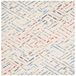 Safavieh Madison Collection Distressed Grey and Gold Rug, 274 x 366 cm