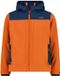 CMP Gevoerd hoodie voor kind, Maat 5 jaar, Polyester, Winddicht, Met capuchon, Ritszakken, Zijzakken, Herfst/Winter, Mannen, Wortel