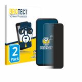 BROTECT - privacy screenprotector voor Fairphone 5 - Folie Beschermfolie Blauwlichtfilter 2 Stuks
