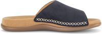 Gabor Dames Platte Sandalen Leer Navy 38