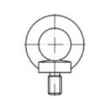 TOOLCRAFT 1061334 Boulons à œillet M10 DIN 580 INOX A2 1 pièce(s)