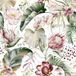 LUMALÉA Papier Peint Panoramique - Fleurs - 255 Cm X 255 Cm