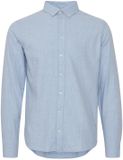 Casual Friday Anton shirt met lange mouwen chambray blauw katoen 2XL