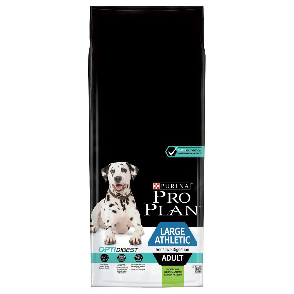 PRO PLAN Large Athletic Adult Optidigest - Lam & Rijst Hondenvoer 14 kg