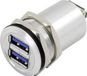 Tru Components USB-14 USB A dubbele inbouwbus 3.0
