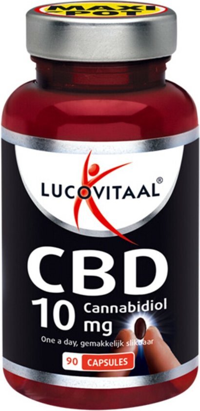Lucovitaal CBD Cannabidiol 10 mg 90 capsules