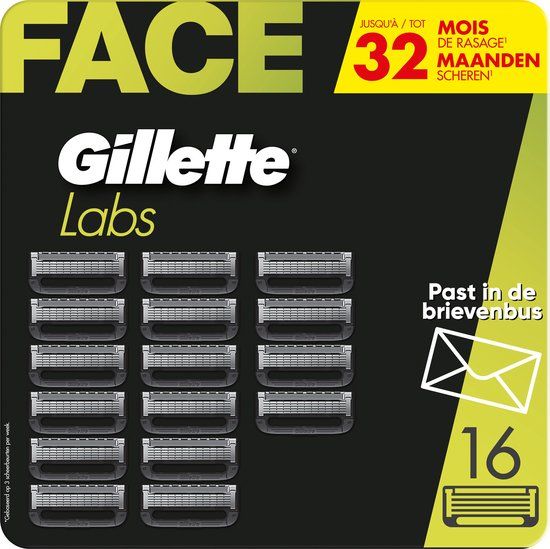 GilletteLabs Scheermesjes - 16 stuks