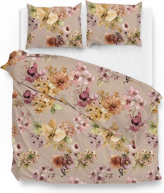 Zo! Home Masha Dekbedovertrek Tweepersoons 200x200/220 cm - Natural