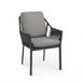 Tierra Outdoor Liv Rope Dining Tuinstoel - Aluminium - Grijs