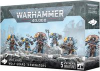 Warhammer 40.000 Space Wolves Wolf Guard Terminators 53-36