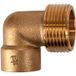 Raccord Laiton Coudé 90° À Souder - M 3/4' - Diamètre 22 Mm - 92gc