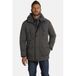 Jan Vanderstorm BOTULFR Plus Size olijfgroen parka jas
